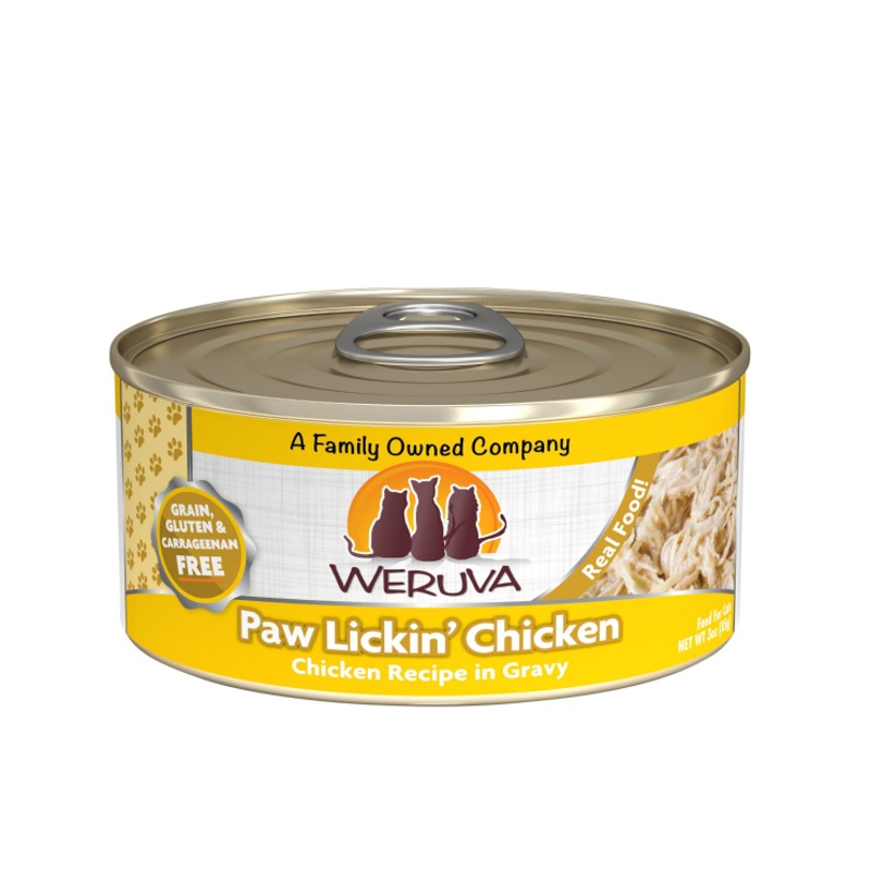 WERUVA CAT CAN PAW LICKIN CHICKEN 3OZ