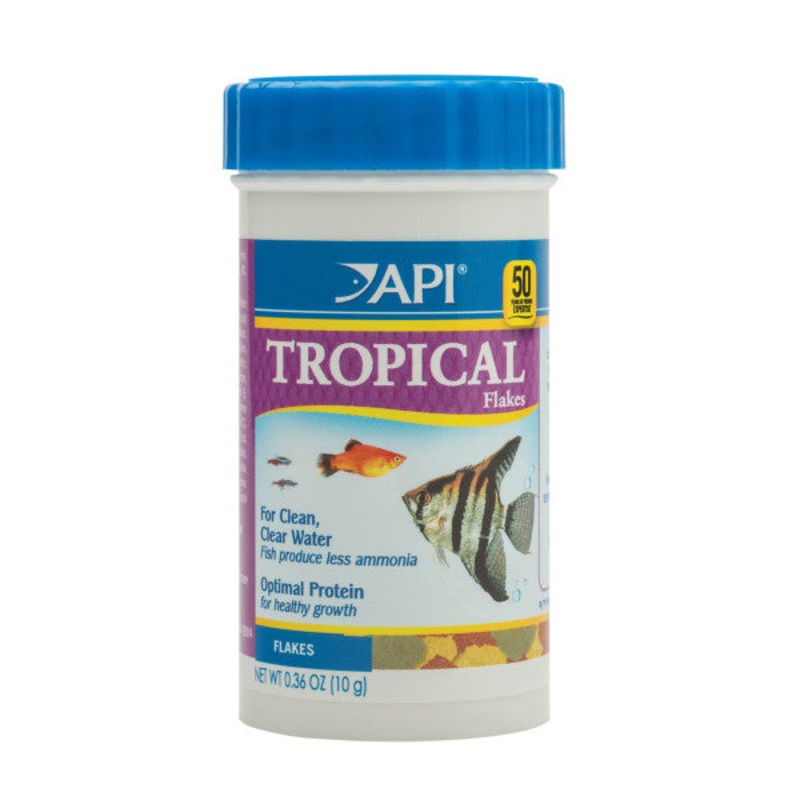 API Tropical Flakes Fish Food .36 oz.