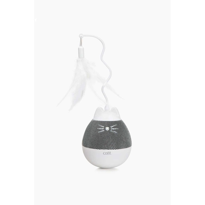 Catit Pixi Spinner Grey Electronic Cat Toy
