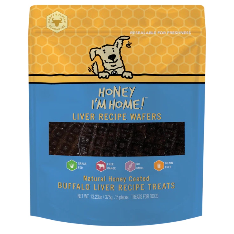 Honey I’m Home! Liver Recipe Wafers Dog Treats