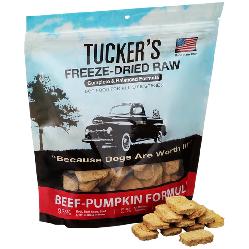 Tucker’s Freeze-Dried Raw Beef-Pumpkin Dog Food
