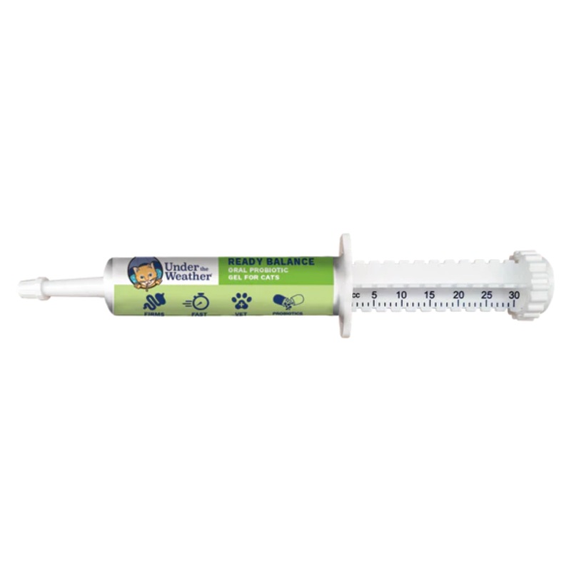 Under the Weather Ready Balance Probiotic Supplement for Cats 30cc tube