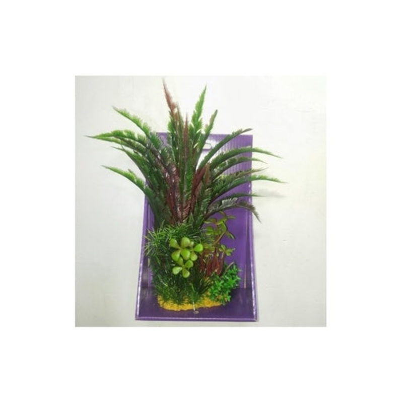 Yusee Aquarium Decoration – Artificial Plant – YS-60208 (20cm)[Size – M]
