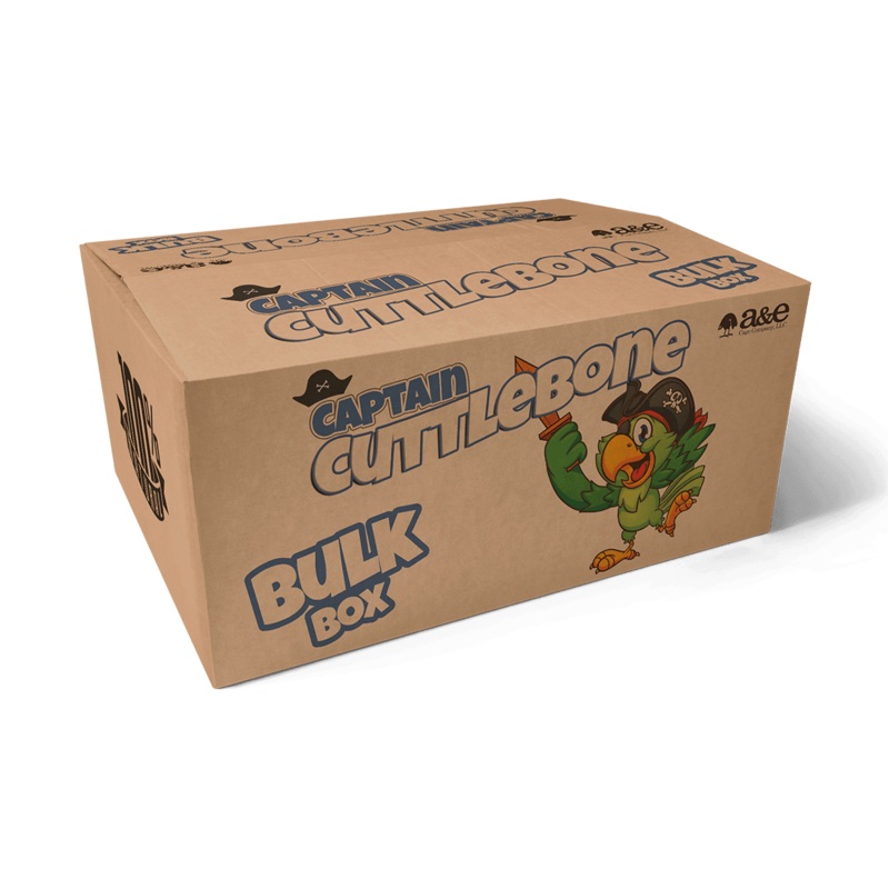 A&E Cuttlebone 6-8 Inch 5 lb. Bulk Box
