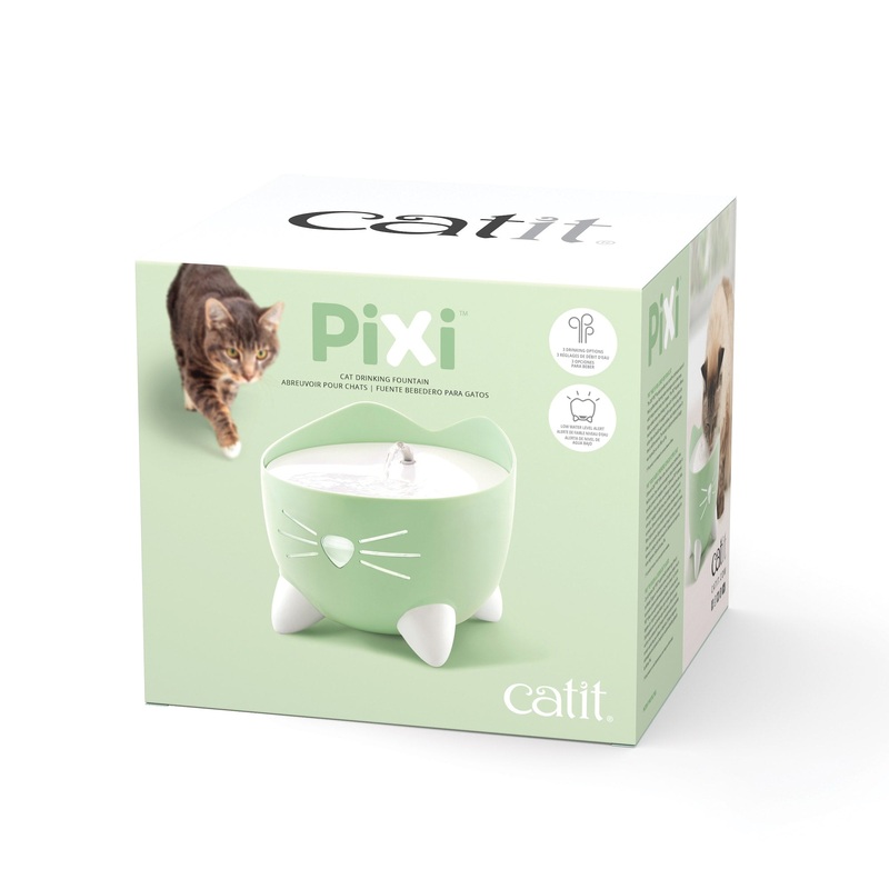 Catit Pixi Cat Fountain – Mint Green