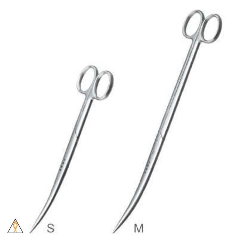 Curved Aqua Scissors – DOOA Small