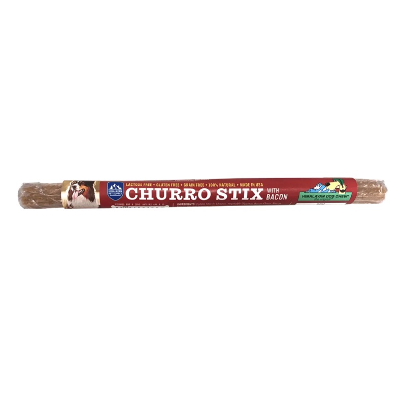 Himalayan Pet Dog Chew Churro Stix 10″ Salmon
