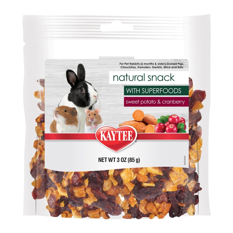 Kaytee Natural Snack Cranberry Sweet Potato 3 oz