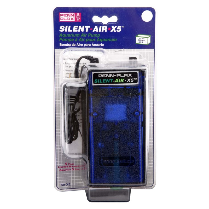 Penn Plax Silent Air X5 Air Pump