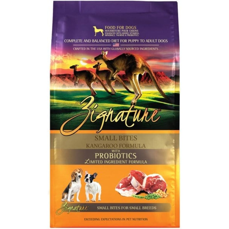 Zignature Small Bites Kangaroo Formula 4 lb