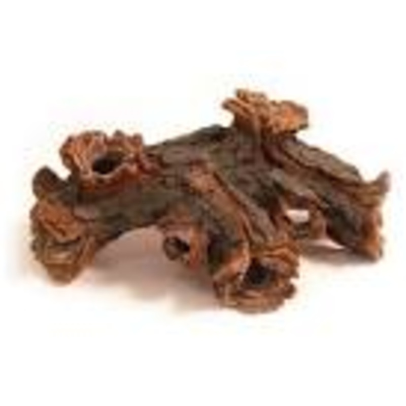 Blue Ribbon Ornament Multi Hole Log Large 24 X15 X9cm