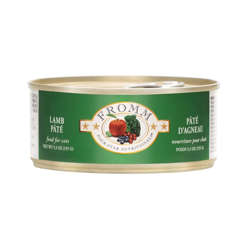 Fromm Four-Star Wet Cat Food – Lamb Pt – 5.5oz Can