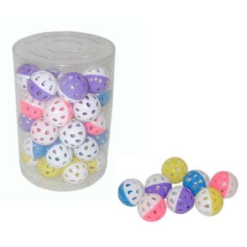 K9 HOMES CAT TOY JINGLE BALL W/BELL SINGLE