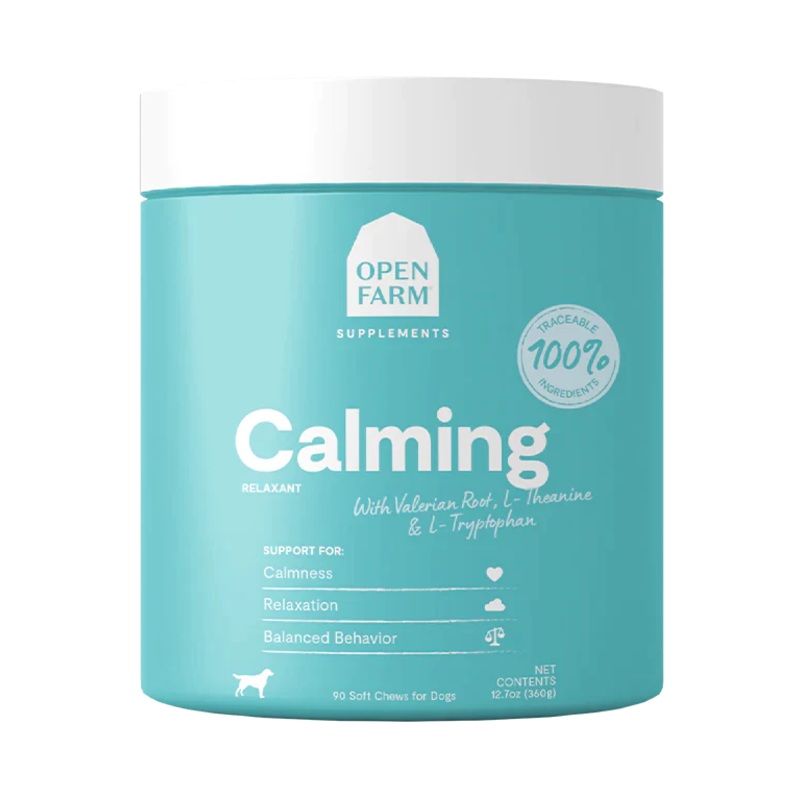 Open Farm Calming Supplement Chews for Dogs