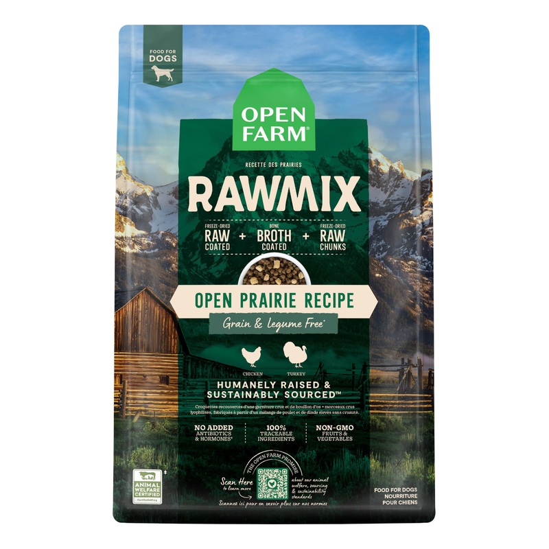 Open Farm Raw Mix Open Prairie Dry Dog Food 3.5 lb