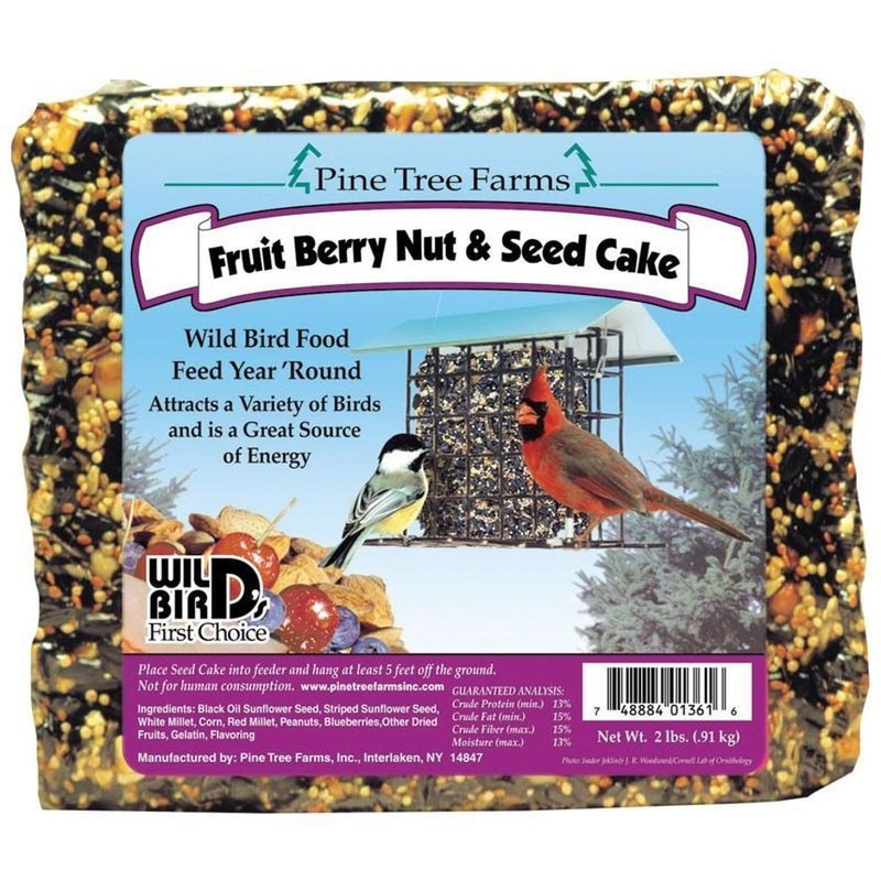Pine Tree Farms Fruit Berry Nut & Seed Cake 2 lb