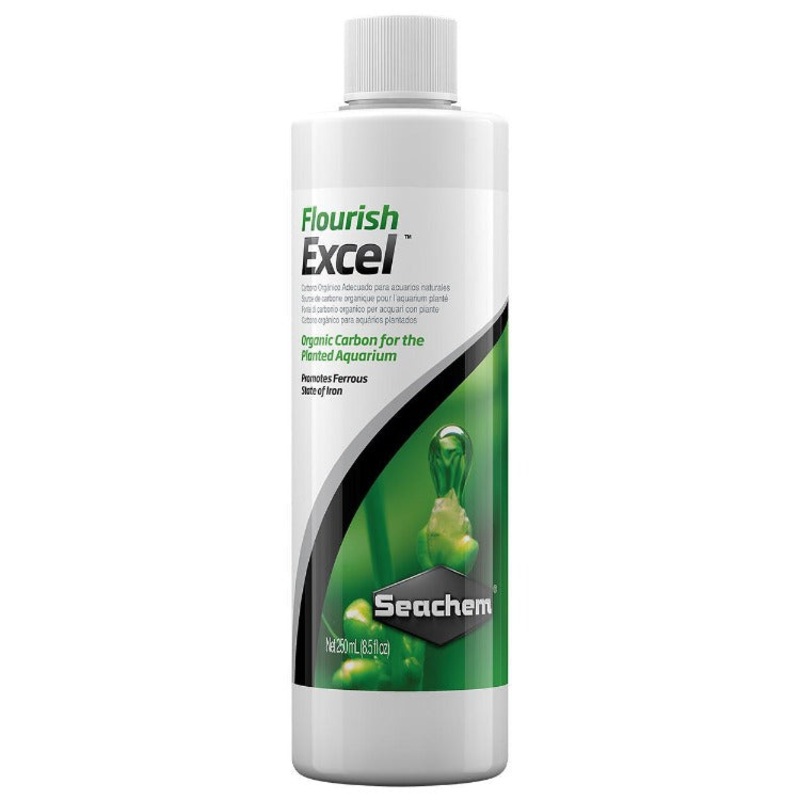 Seachem Flourish Excel  – Organic Carbon Source for Plants 250 ml (8.5 oz)