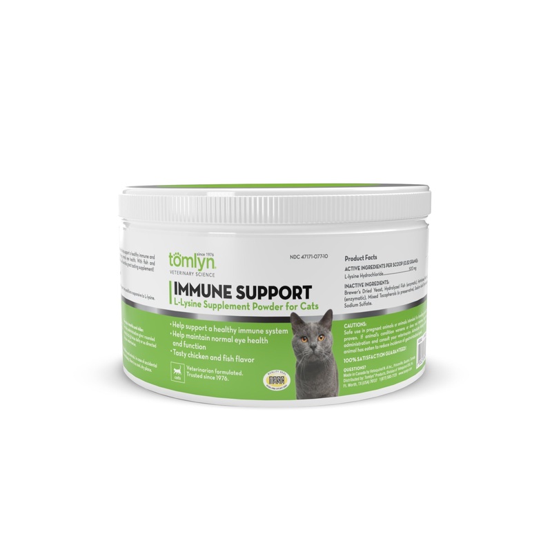 Tomlyn L-Lysine Immune Support Powder for Cats 3.5 Oz