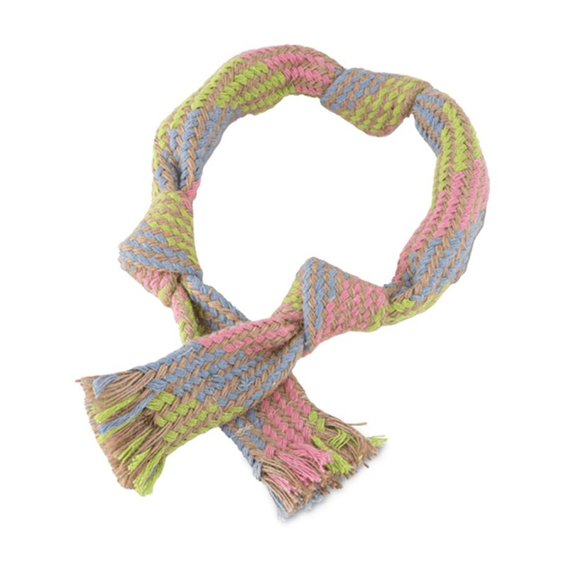 Beco Hemp Rope Squeaker Dog Toy – Medium