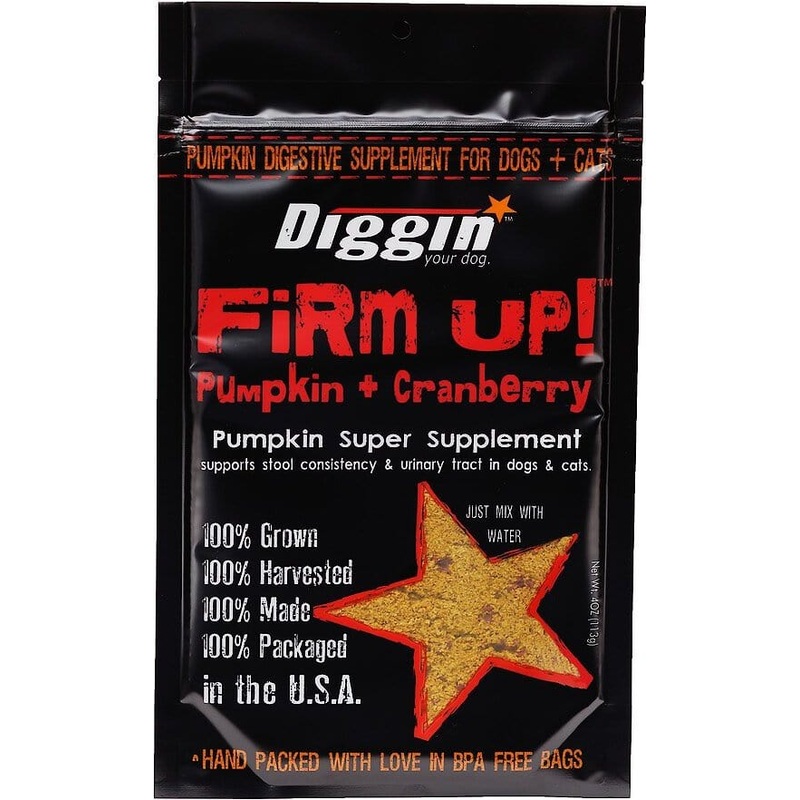 Diggin Your Dog Firm Up Cranberry Digestive Supplement for Dogs 4 oz