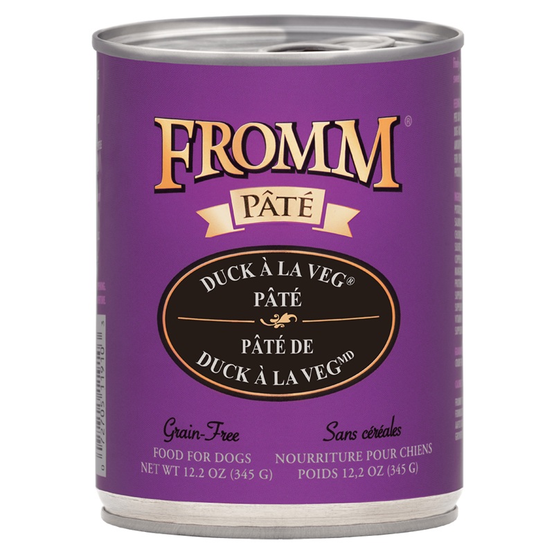 Fromm Duck A La Veg Pate Single 12oz