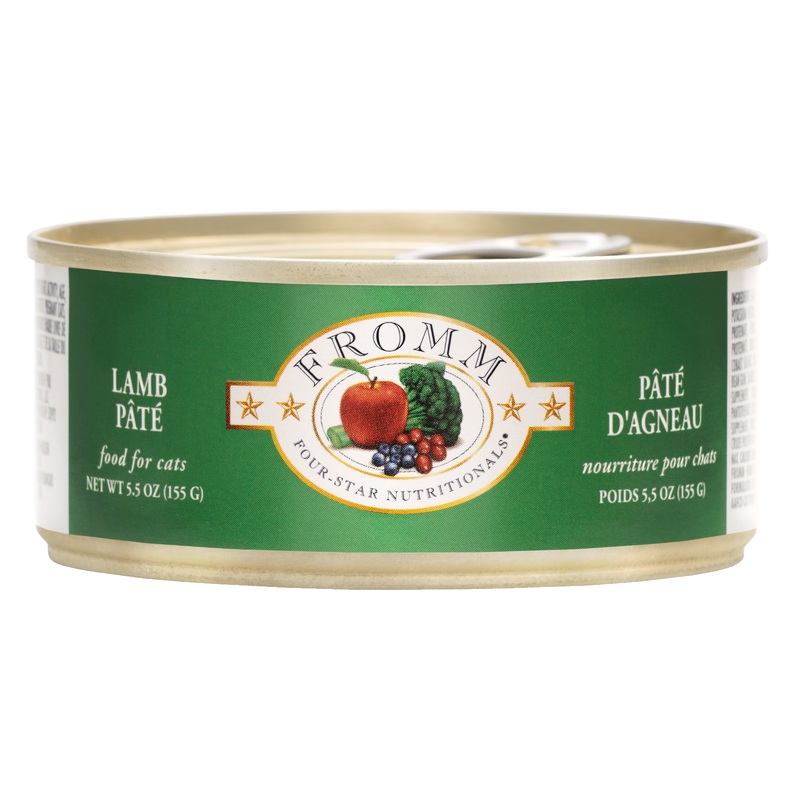 Fromm Four-Star Nutritionals Lamb Pt Food for Cats 5.5 oz