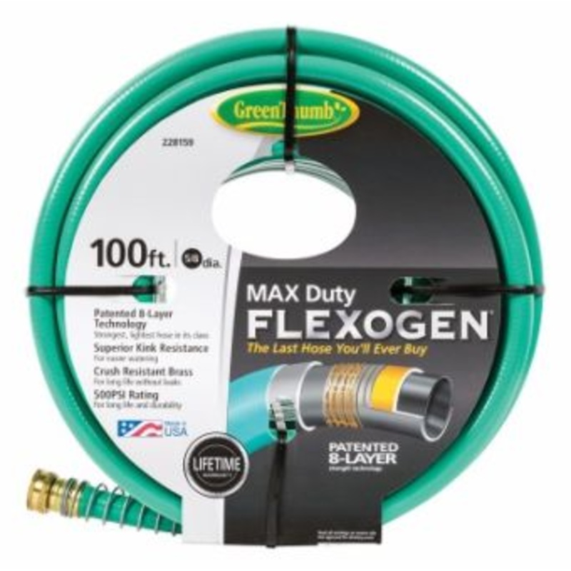 Green Thumb Max Duty Flexogen Hoses 5/8-In. x 100-Ft.