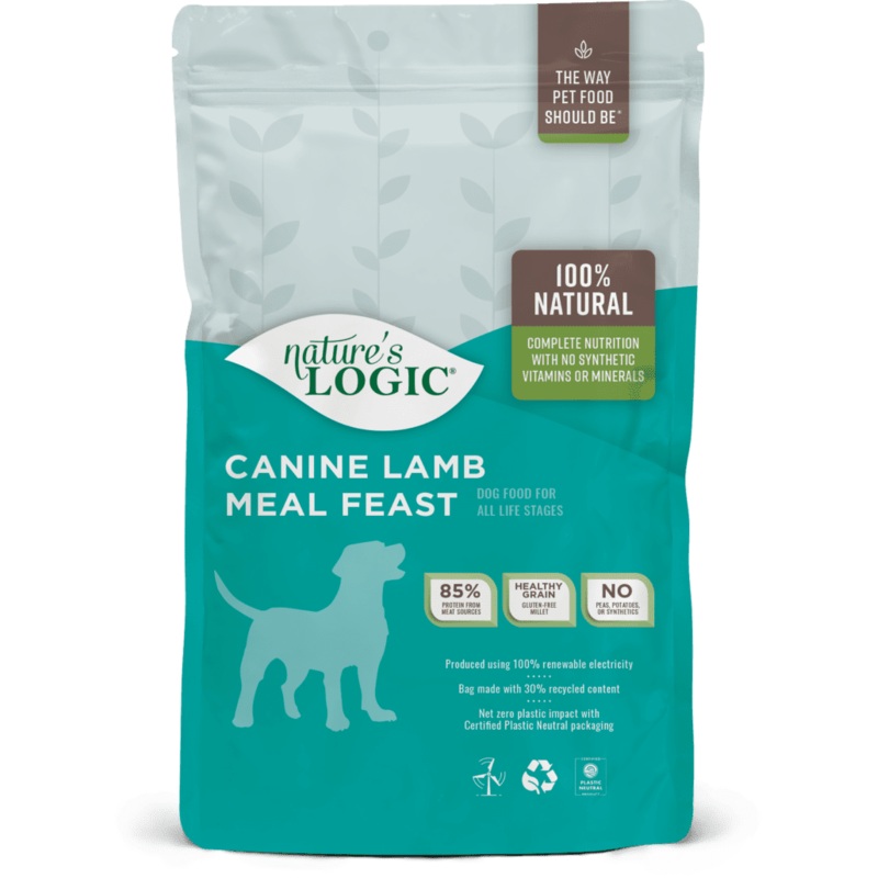 Natures Logic Canine Lamb Meal Feast Dry Dog Food