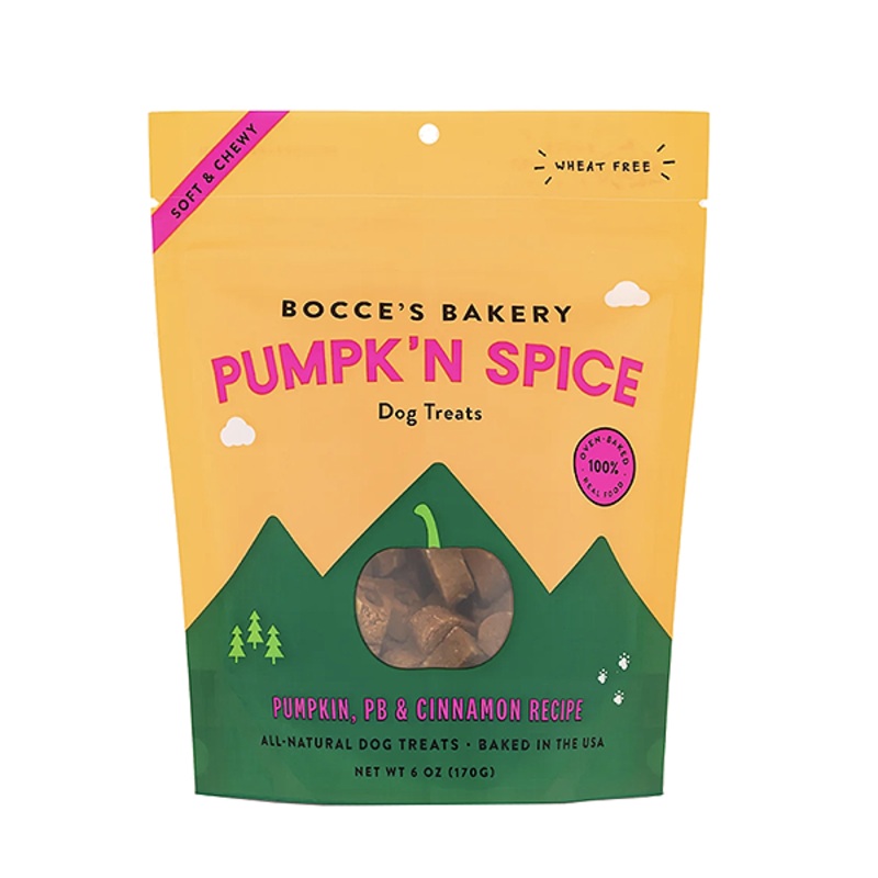 Pumpk’n Spice Soft & Chewy Dog Treats 6oz
