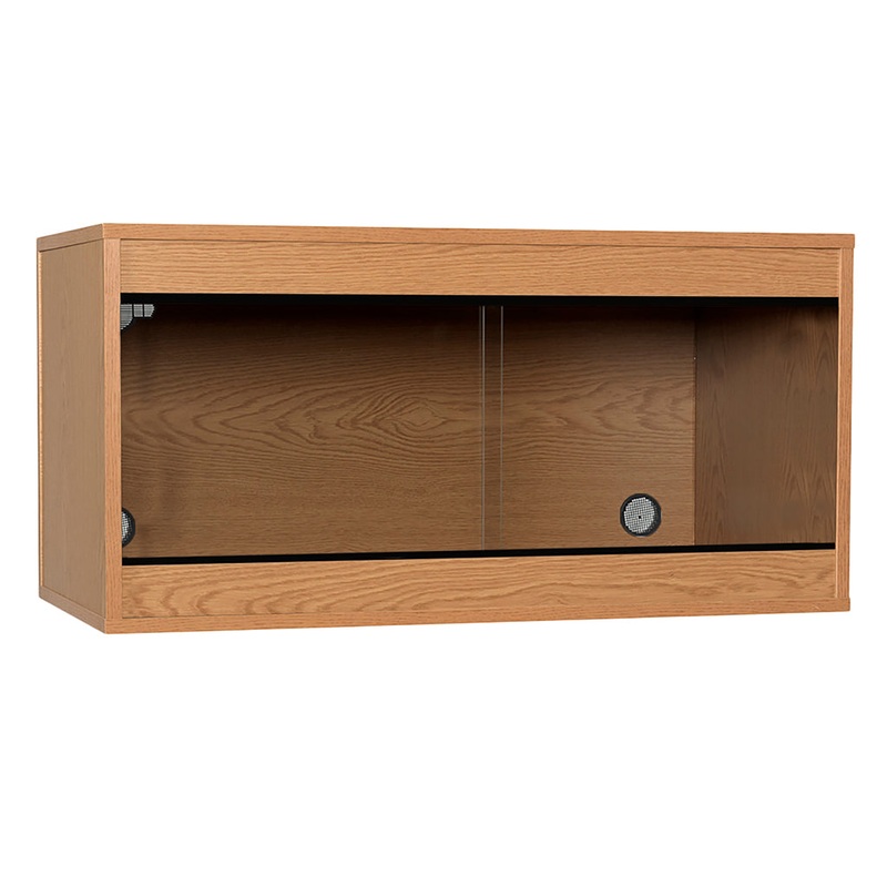 HabiStat Standard Reptile Vivarium (3ft) 91x46x46cm Oak