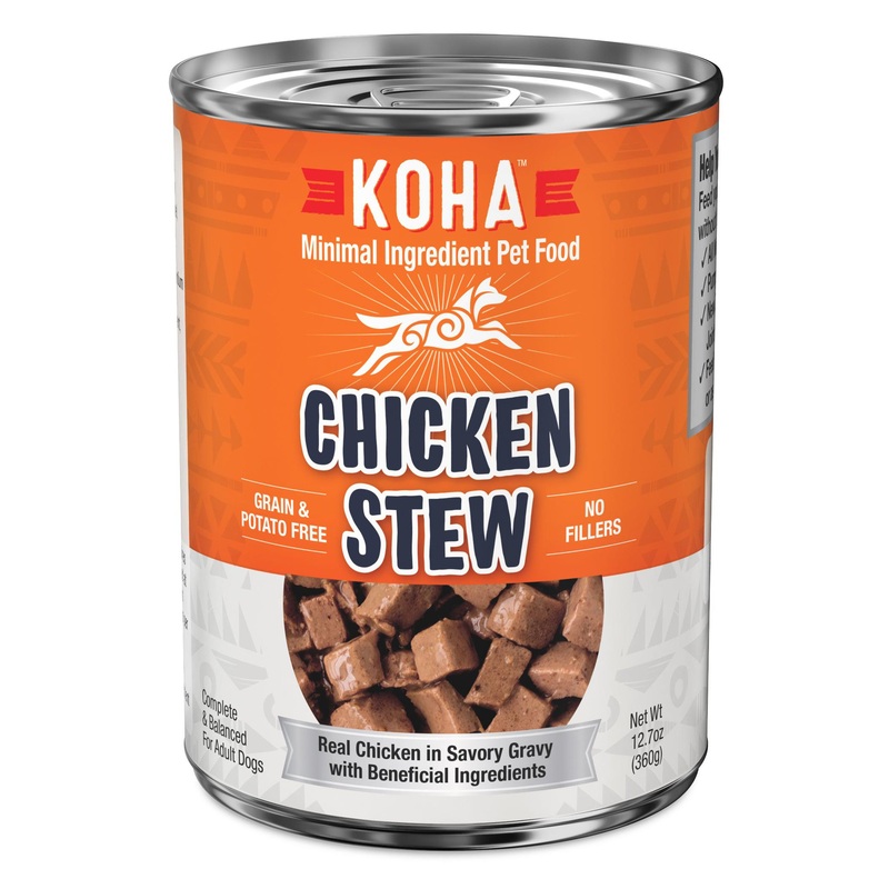 Koha Chicken Stew Wet Dog Food 12.7 oz