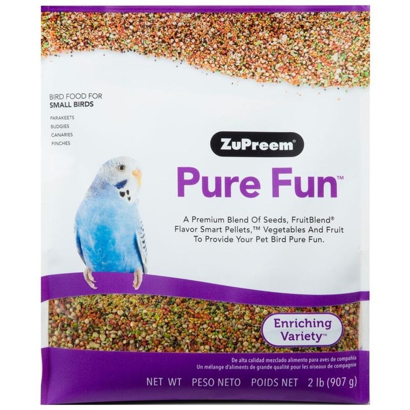 PURE FUN BIRD FOOD FOR SMALL BIRDS 2 LB