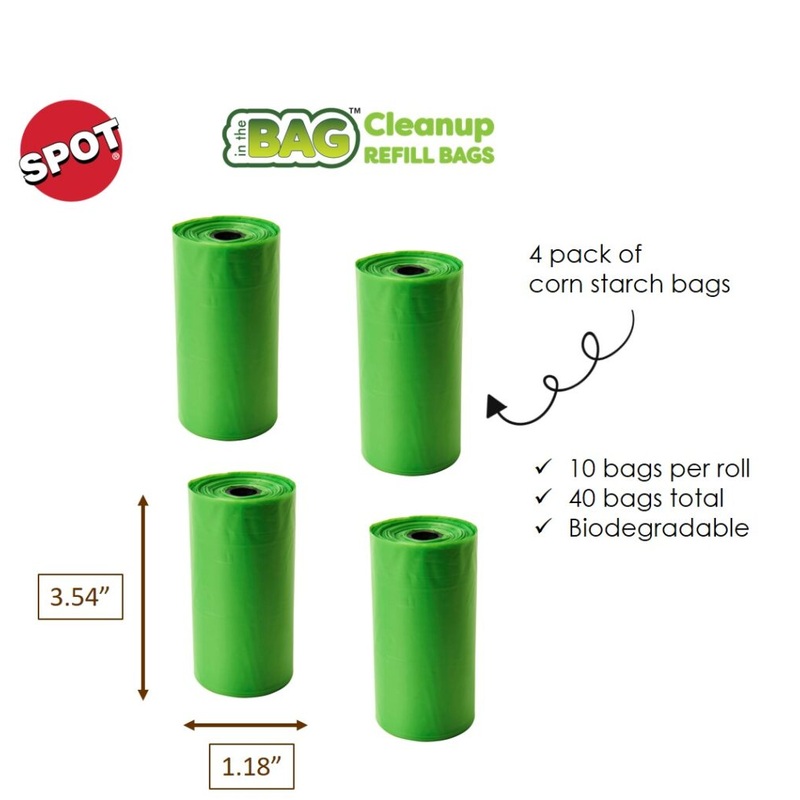 SPOT | In The Bag Clean-Up Corn Starch 4PK * Clearance*