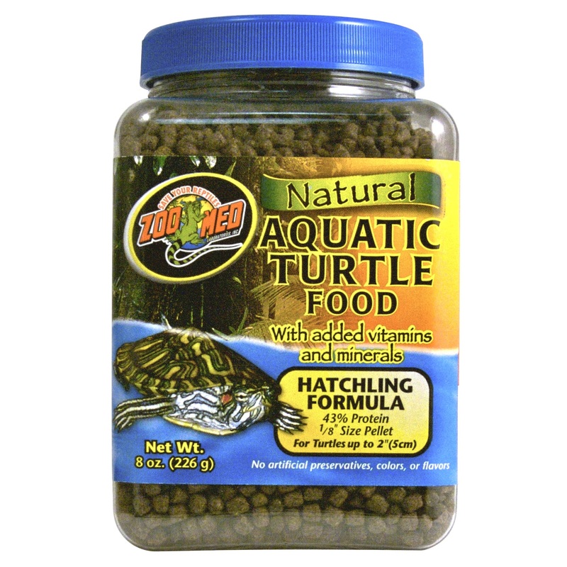ZOO MED Natural Turtle Food (Hatchling Formula) 45g