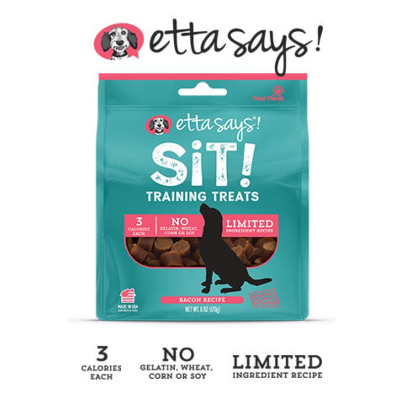 Etta Says! Sit! Bacon Training Treats