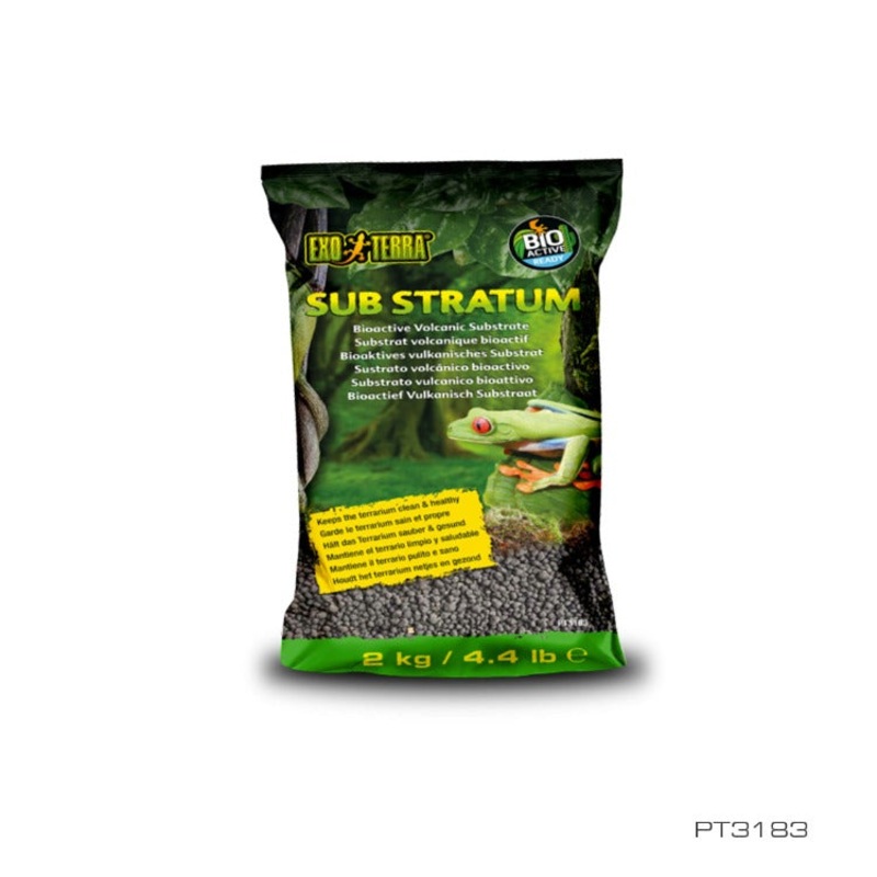 Exo Terra Sub Stratum Bioactive Volcanic Terrarium Substrate 4.4 lb