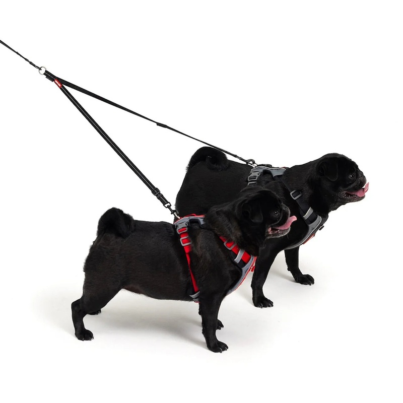 EZYDOG LEASH COUPLER RED