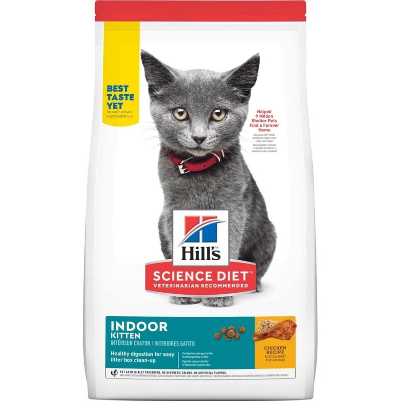 Hill’s Science Diet Kitten Indoor Chicken Recipe Dry Cat Food 3.5 lb