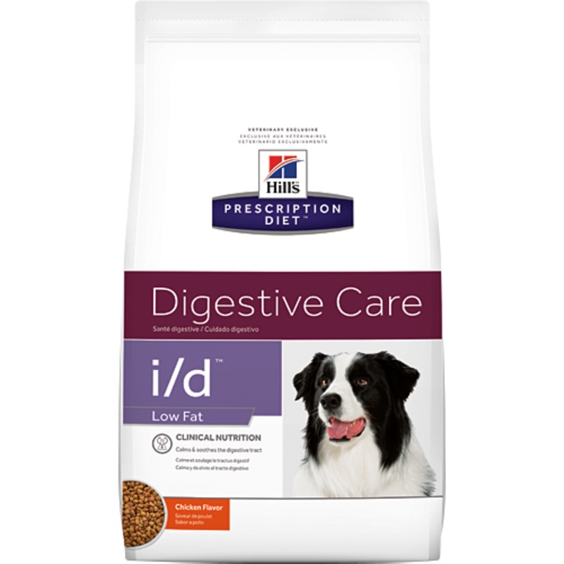 Hills Prescription Diet I/D Low Fat Chicken Dry Dog Food 8.5-lb