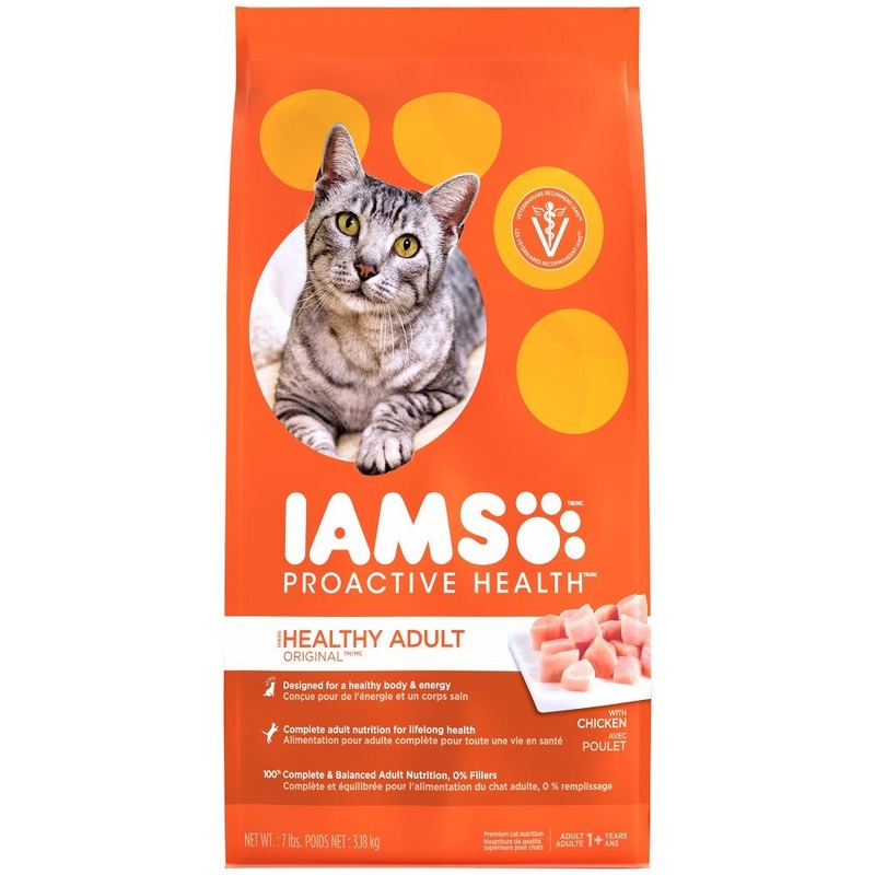 Iams Proactive Health Adult Original with Chicken Dry Cat Food 3.5-lb. – SPECIAL ORDER