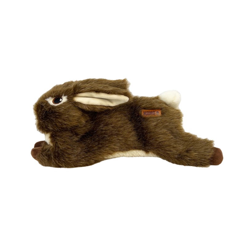 KONG Wild Low Stuff Creatures Rabbit Dog Toy