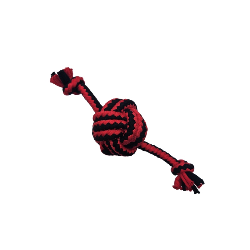 Nuts for Knots Ropee Ball Red & Black