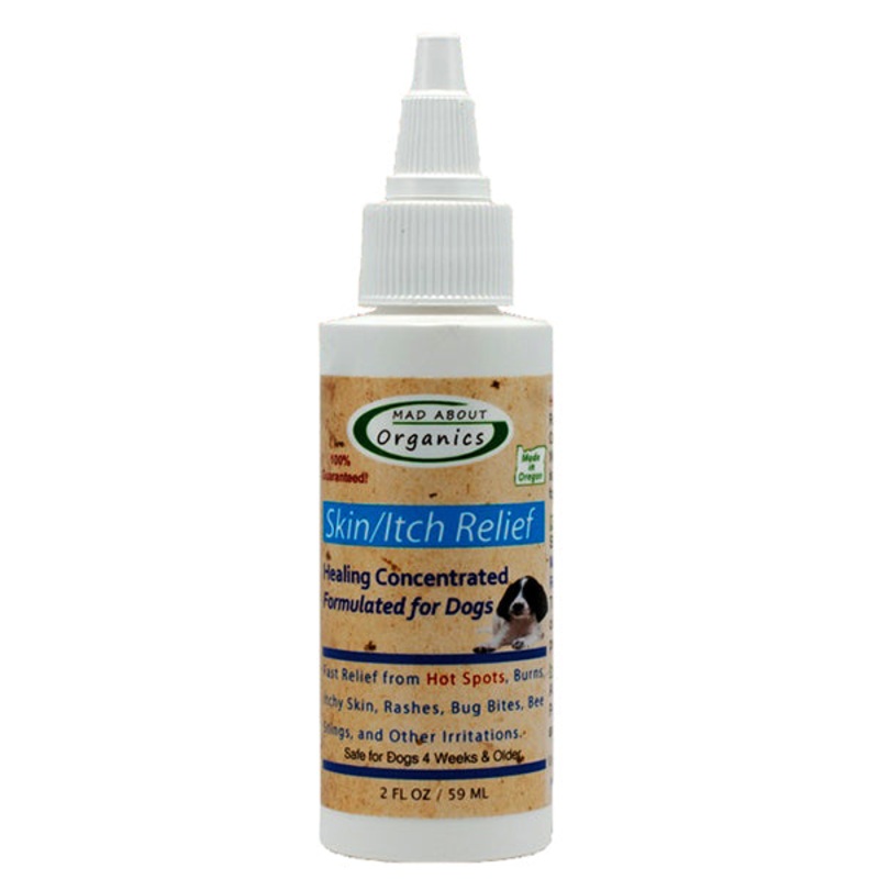 Organic Skin Itch Relief Dog Healing Drops 2oz