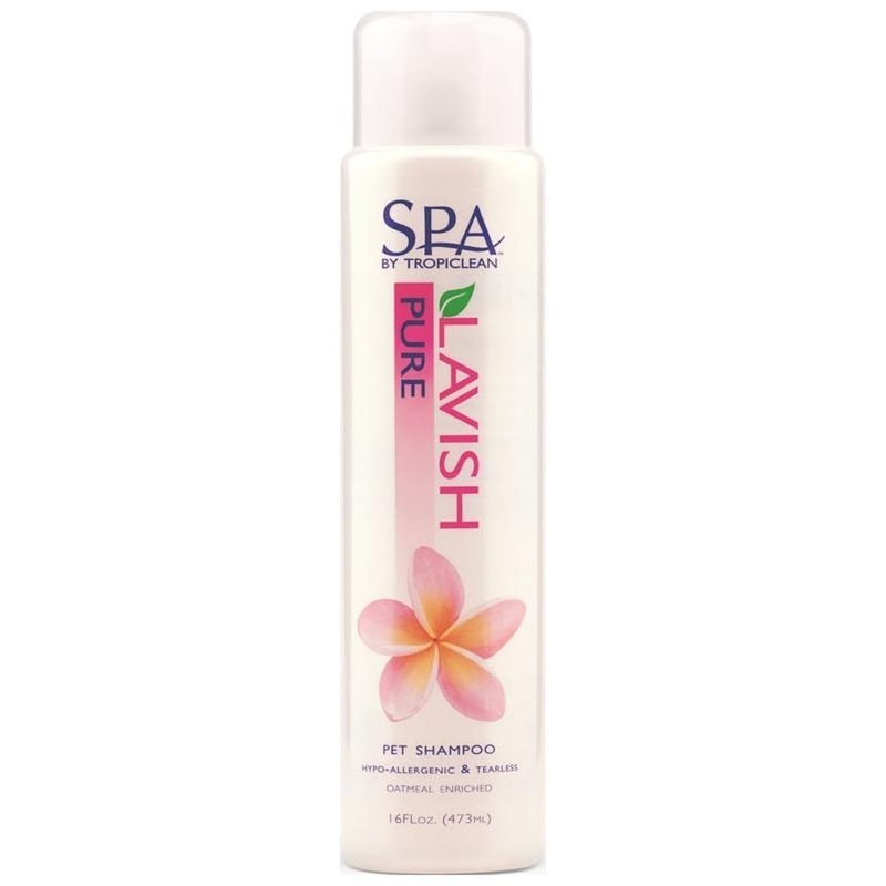 SPA by TropiClean Lavish Pure Shampoo for Pets 16 OZ