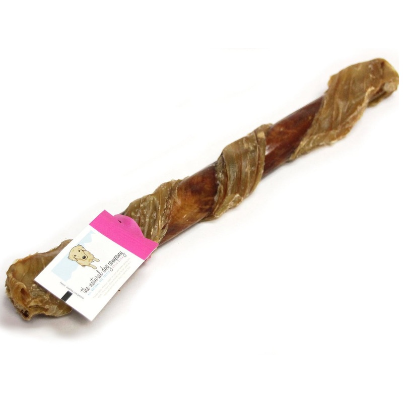 The Natural Dog Company 12″ Tremenda Chewy Bulls Dog Treats, One Piece