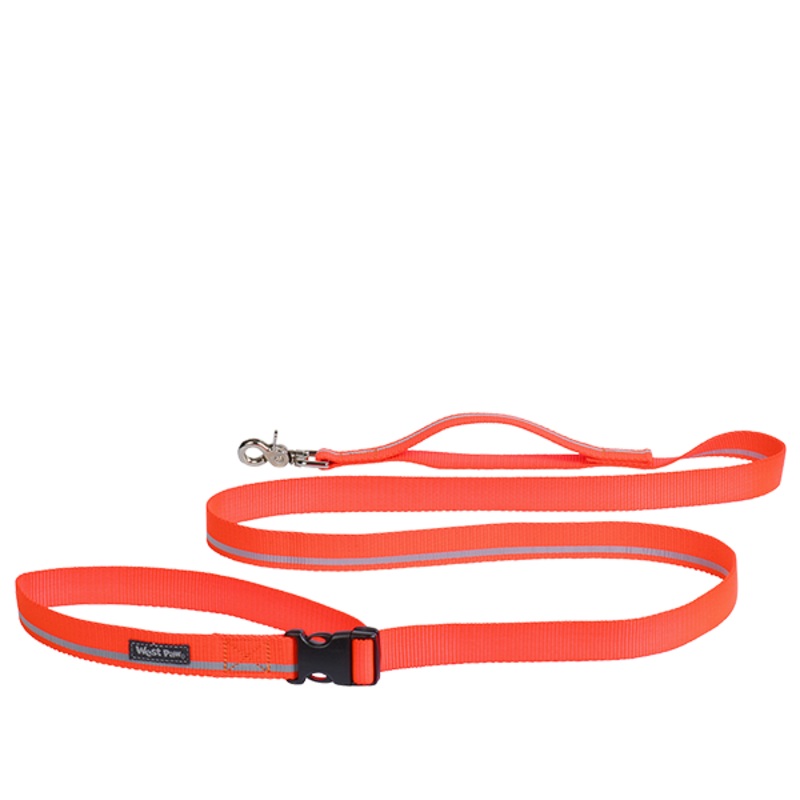 West Paw Strolls Tether Leash *Clearance* Orange Small