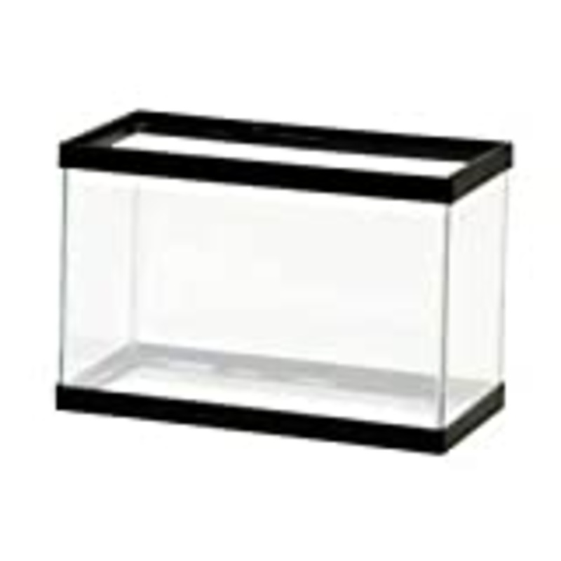 Aqueon Standard Aquarium – Black Frame – 2.5 gal – Clear Silicone AAG100110002