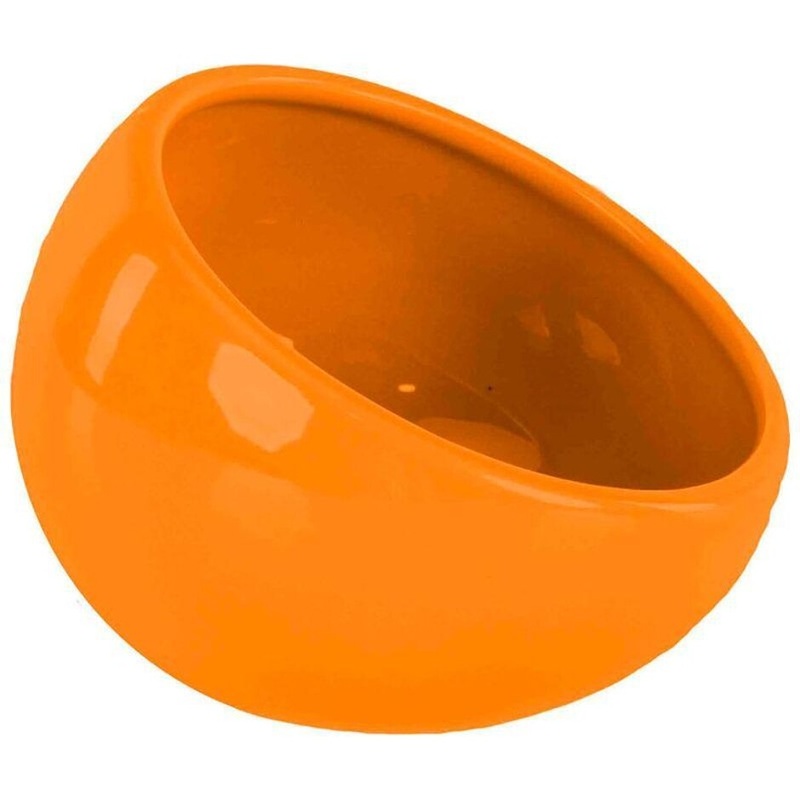 EYE BOWL CERAMIC LARGE Orange