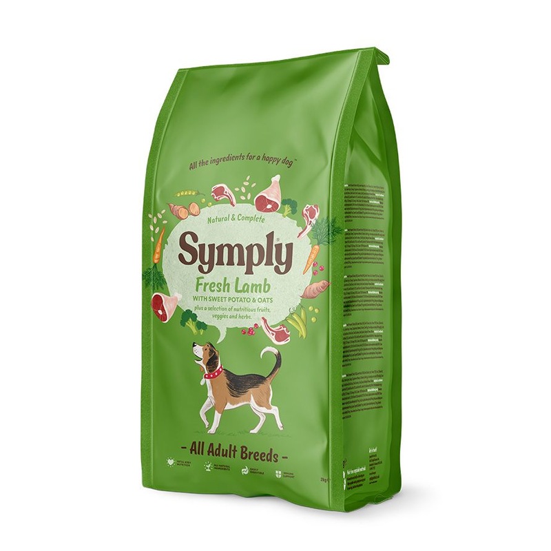 Symply Fresh Lamb All Adult Breeds Dry Dog Food –