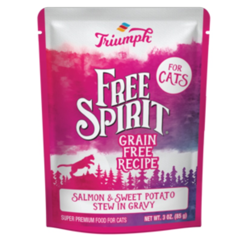 Triumph Free Spirit Grain Free Salmon & Sweet Potato Stew Cat Food